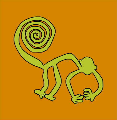 mono de nazca Logo PNG Vector Gratis