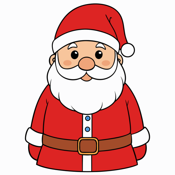 Santa Claus en formato vectorial