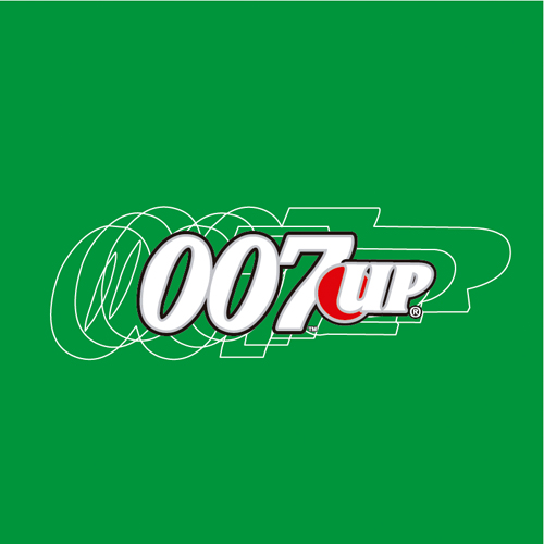 Download vector logo 007up Free