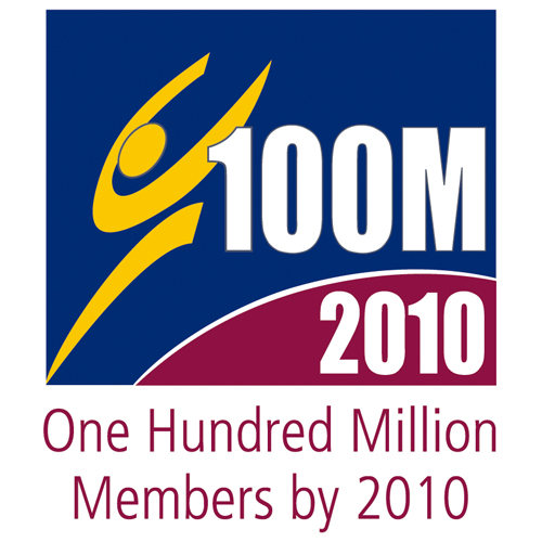Descargar Logo Vectorizado 100 million by 2010 EPS Gratis