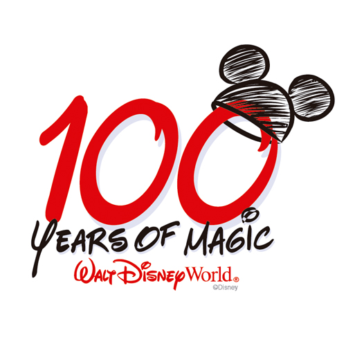 Download vector logo 100 years of magic Free