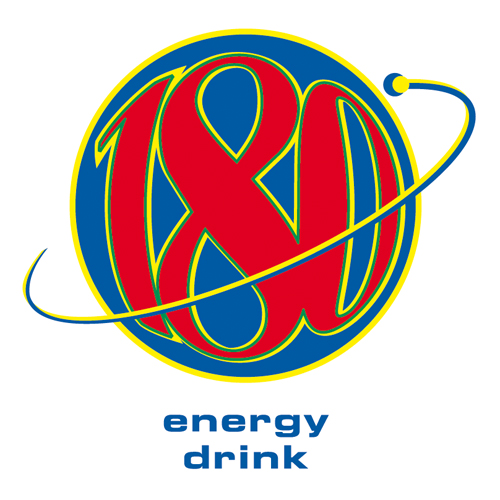 Download vector logo 180 energy drink Free