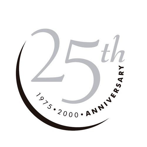 Download vector logo 25th anniversary Free