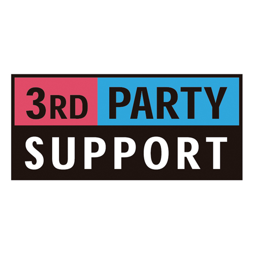 Download vector logo 3rd party support Free