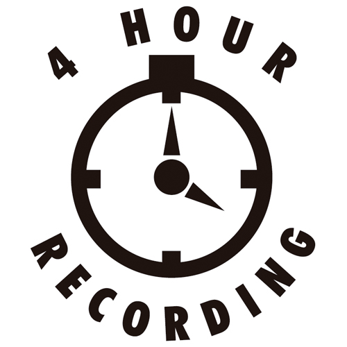 Download vector logo 4 hour recording EPS Free