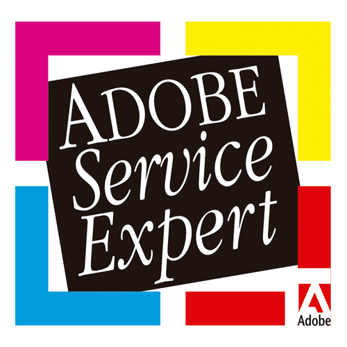 Download vector logo adobe service expert EPS Free