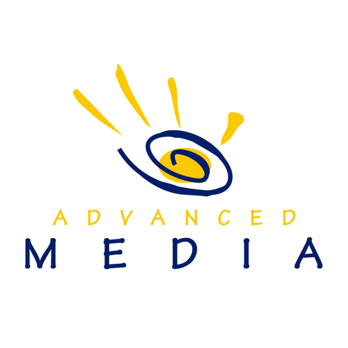 Download vector logo advanced media Free