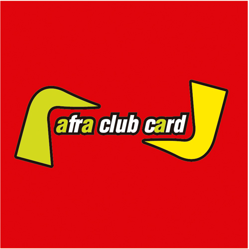 Download vector logo afra club card true Free