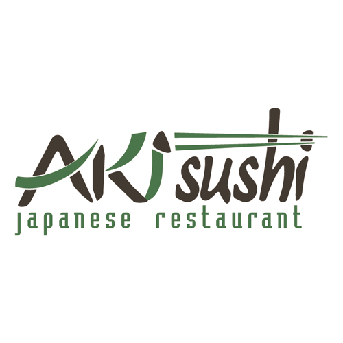 Download vector logo aki sushi Free