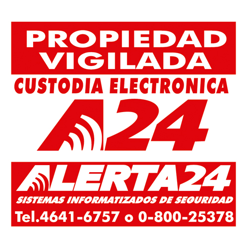 Descargar Logo Vectorizado alerta24 Gratis