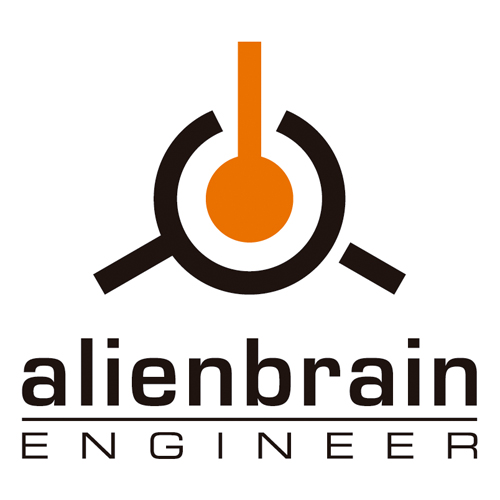 Download vector logo alienbrain engineer Free