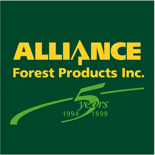 Download vector logo alliance forest products Free