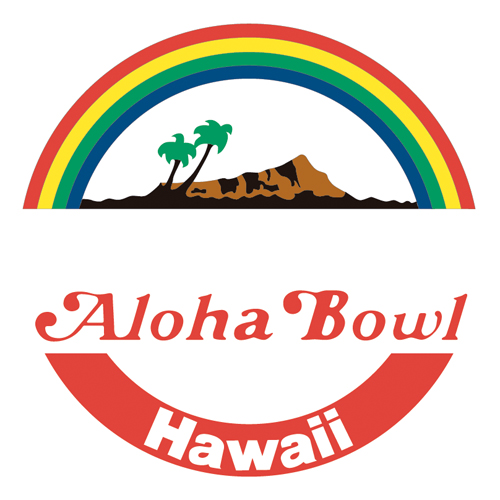 Download vector logo aloha bowl Free