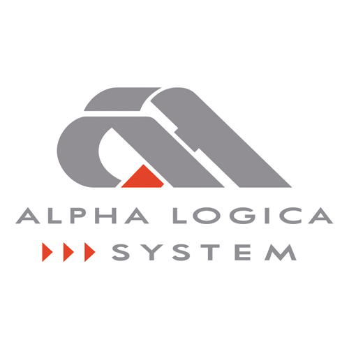Download vector logo alpha logica system Free