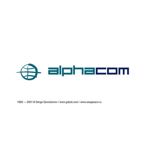 Download vector logo alphacom Free