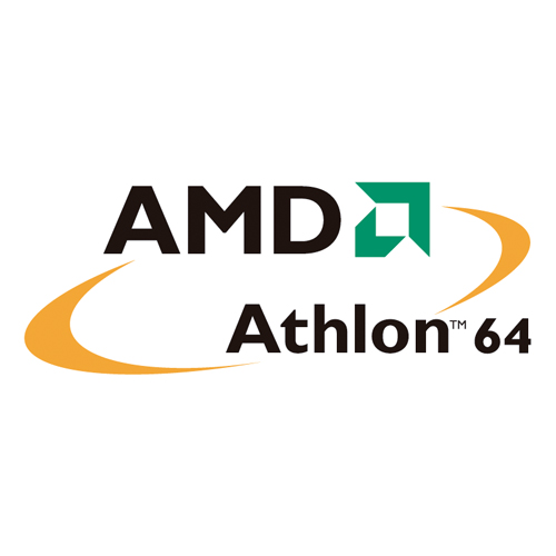 Download vector logo amd athlon 64 processor Free