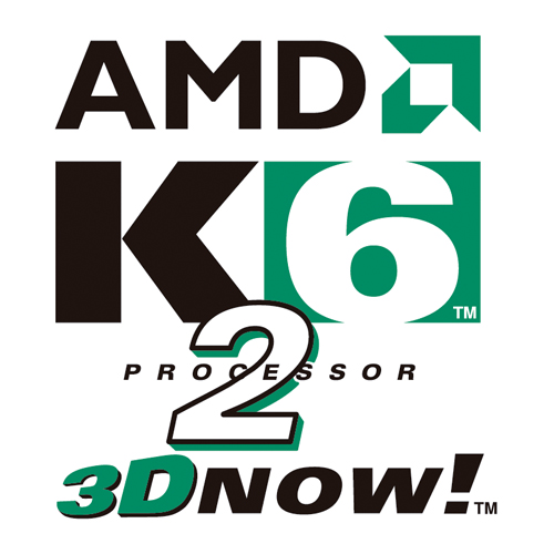 Download vector logo amd k6 2 processor Free