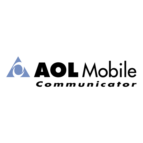 Download vector logo aol mobile communicator Free