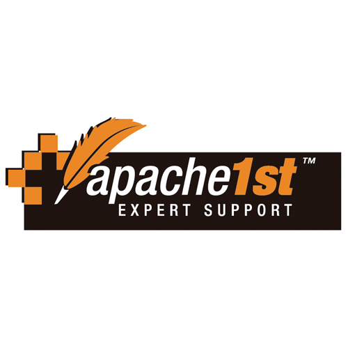 Download vector logo apache 1st Free