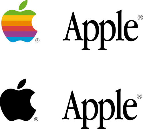 Download vector logo apple 3 AI Free