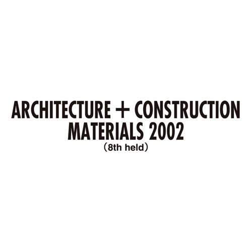 Descargar Logo Vectorizado architecture + construction materials 2002 Gratis
