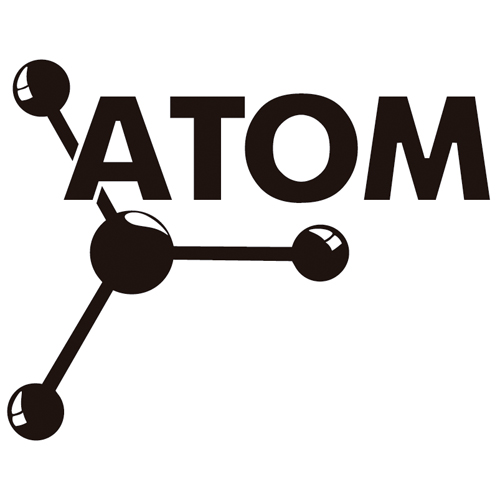 Logo atom en formato vectorial