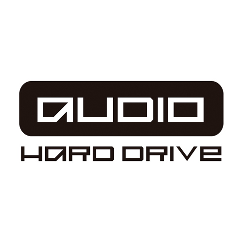 Download vector logo audio hard drive Free