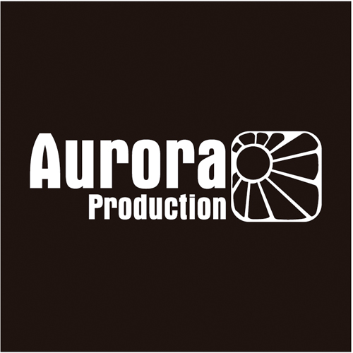 Download vector logo aurora production EPS Free