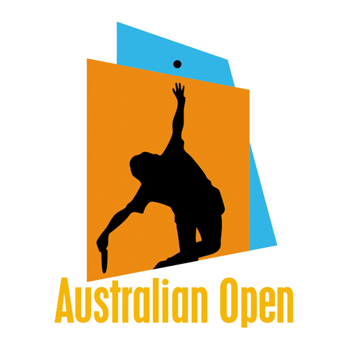 Download vector logo australian open Free
