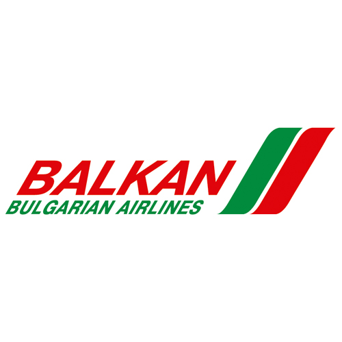 Download vector logo balkan bulgarian airlines Free