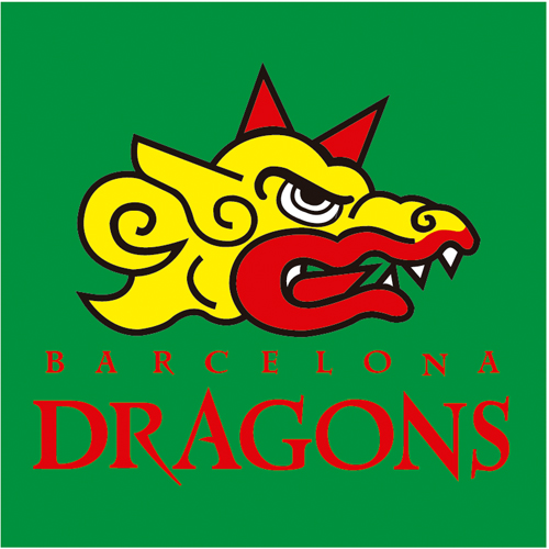 Download vector logo barcelona dragons 161 Free