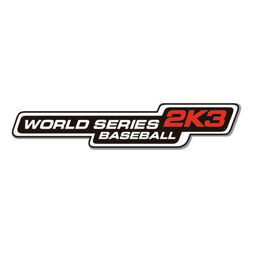 Download vector logo baseball 2k3 world series Free