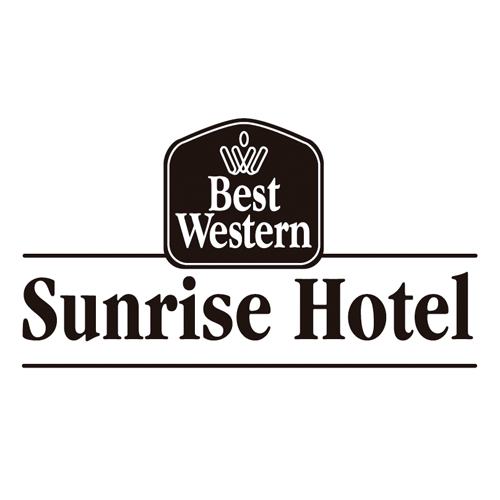 Download vector logo best western sunrise hotel Free
