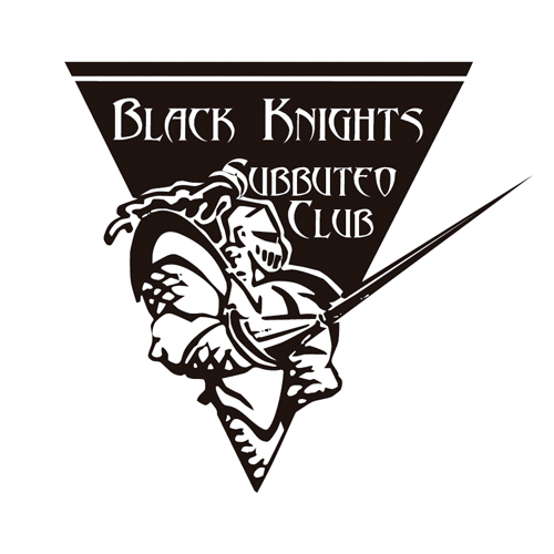 Download vector logo black knights subbuteo club Free