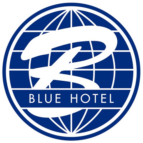 Download vector logo blue hotel Free