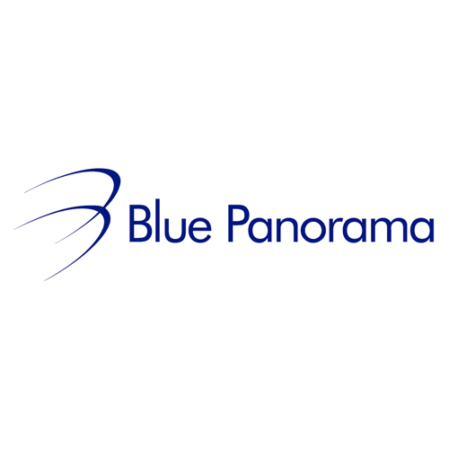 Download vector logo blue panorama EPS Free
