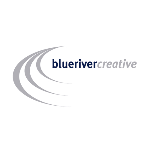 Download vector logo blueriver creative Free