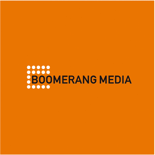 Download vector logo boomerang media 60 Free