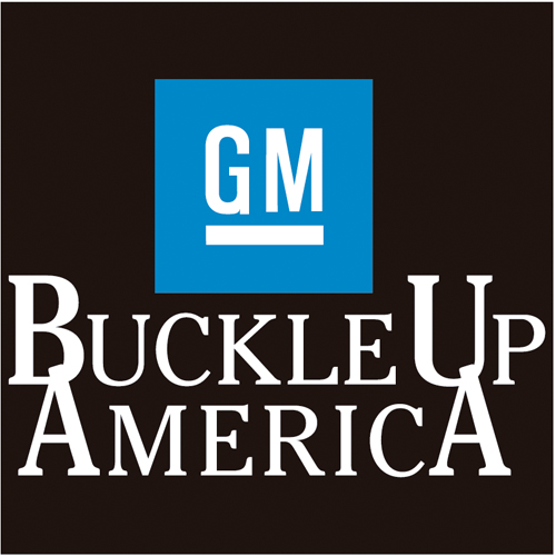 Download vector logo buckle up america Free