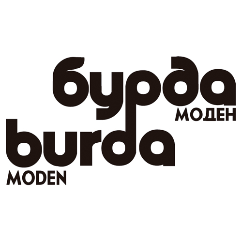 Download vector logo burda moden 398 Free