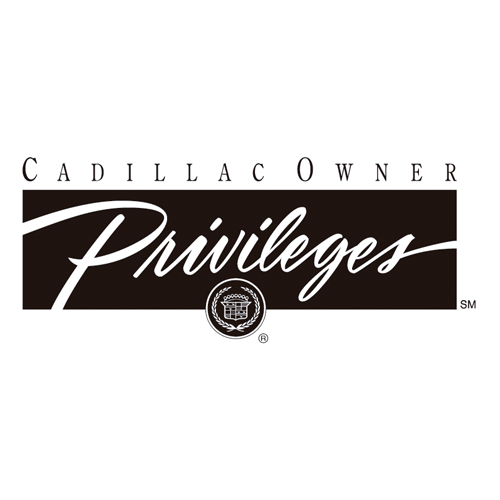 Download vector logo cadillac owners privileges Free