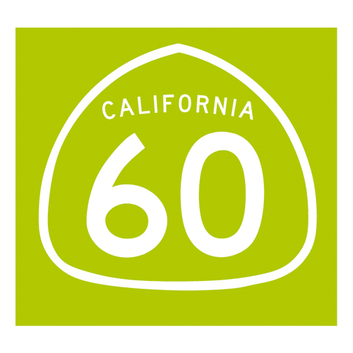 Download vector logo california 60 Free