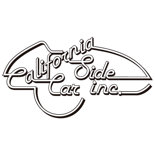 Download vector logo california side car Free