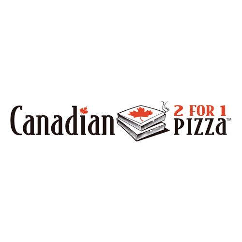 Download vector logo canadian 2 for 1 pizza Free