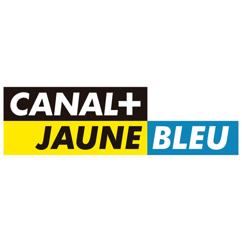 Download vector logo canal+ jaune bleu Free
