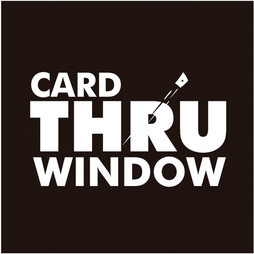 Download vector logo card thru window Free