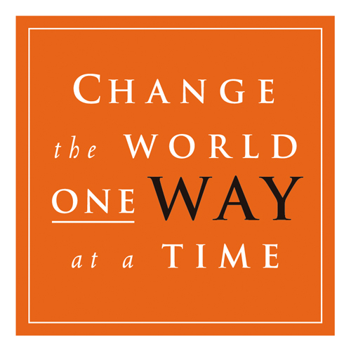 Descargar Logo Vectorizado change the world one way at a time Gratis