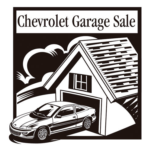Download vector logo chevrolet garage sale Free