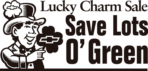 chevrolet lucky charm sale Logo PNG Vector Gratis