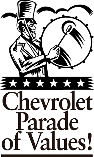 Download vector logo chevrolet parade of values Free